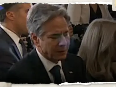 بلينكن يعلّق على ردة فعل له رصدتها الكاميرات بعد إجابة لبايدن على سؤال (فيديو) - وكالة ستيب نيوز