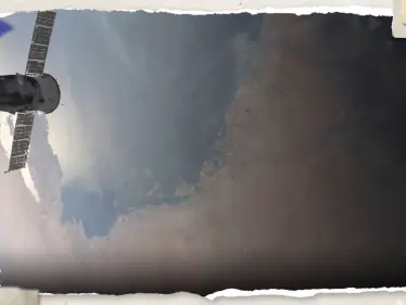 شاهد|| إعصار بحر العرب من الفضاء.. الرائد الإماراتي سلطان النيادي يوثق بداية تشكله - وكالة ستيب نيوز