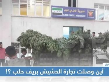 شرطة الباب تُصادر "حشيش" تازة قُطف للتو، فأين وصلت تجارة الحشيش بريف حلب!! - وكالة ستيب نيوز