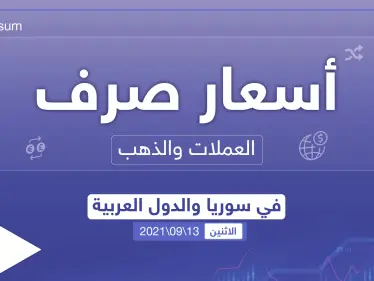 أسعار الذهب والعملات للدول العربية وتركيا اليوم الاثنين الموافق 13 أيلول 2021 - وكالة ستيب نيوز