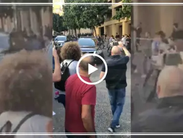 فيديو || موكب سياسي يطلق النار "عشوائيًا" محاولًا الوصول إلى مجلس النواب ببيروت - وكالة ستيب نيوز