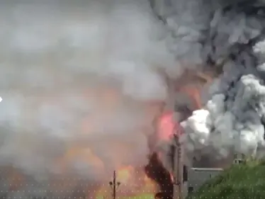 شاهد|| لحظة انفجار محرك صاروخ ياباني خلال اختبار أرضي - وكالة ستيب نيوز