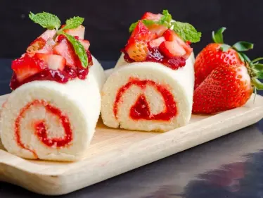 طريقة عمل سويسرول في 15 دقيقة - وكالة ستيب نيوز