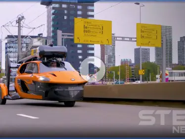 بالفيديو|| السيارة الطائرة الهولندية الأولى من نوعها تحصل على ترخيص للعمل في أوروبا.. فما سعرها - وكالة ستيب نيوز