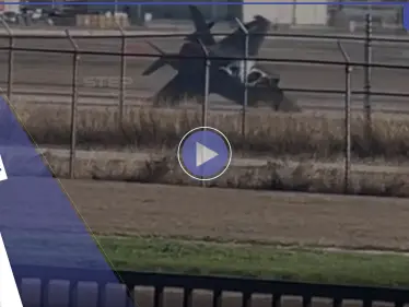 بالفيديو|| تحطم مقاتلة أمريكية حديثة من طراز F-35 أثناء هبوطها - وكالة ستيب نيوز