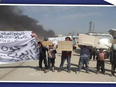 تجدد المظاهرات شرقي ديرالزور، والأهالي يطالبون بحصصهم من عائدات النفط - وكالة ستيب نيوز