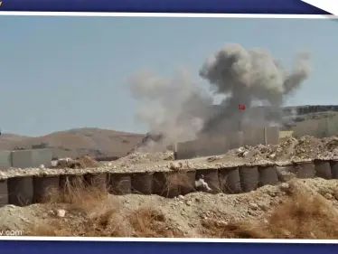 بينهم ضابط.. إصابات في صفوف القوات التركية بقصف لقوات النظام السوري بريف حلب - وكالة ستيب نيوز