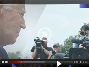 بالفيديو|| ظهور علامات على وجه بايدن تثير التساؤلات.. والبيت الأبيض يكشف السبب - وكالة ستيب نيوز