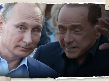رسالة وداع بوتين لرئيس الوزراء الإيطالي الأسبق برلسكوني - وكالة ستيب نيوز
