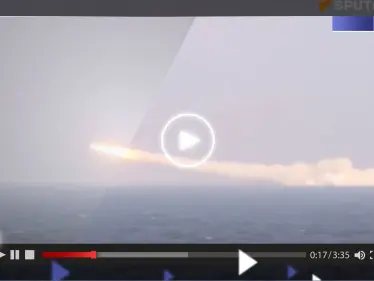 شاهد|| سفينة "ريزكي" الروسية تسقط صاروخاً مجنحاً في بحر اليابان - وكالة ستيب نيوز