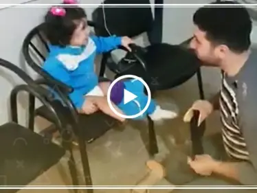 طفلة سورية تحتفل بحصولها على طرف صناعي بدل قدمها(فيديو) - وكالة ستيب نيوز