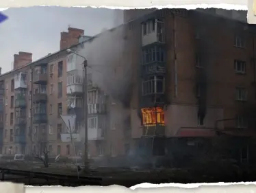 شاهد|| باخموت الأوكرانية قبل وبعد الحرب.. صحيفة أمريكية تكشف من المنتصر 