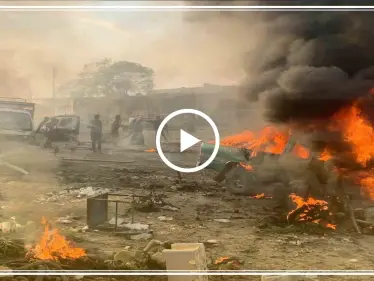 بالفيديو|| عشرات القتلى والجرحى بانفجار سيارة مفخخة بقرية تل حلف شمالي الحسكة! - وكالة ستيب نيوز