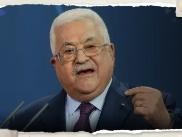 محمود عباس يتحدث عن 