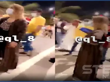 بالفيديو|| مضاربة الكورنيش أشعلت غضب السعوديين.. مشادة كلامية بألفاظٍ مُعيبة بين فتاة شقراء وشاب بشوارع جدة - وكالة ستيب نيوز