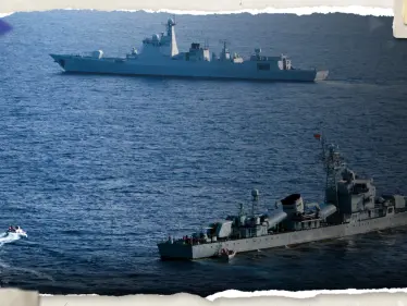 بالفيديو|| بحر الصين الجنوبي يشتعل توتراً.. مواجهة مباشرة بين قاربين صيني وفلبيني بمدافع مائية - وكالة ستيب نيوز