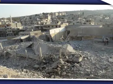 في هجومٍ عنيف طائرة سوخوي توقع قتلى مدنيين بريف إدلب الغربي - وكالة ستيب نيوز