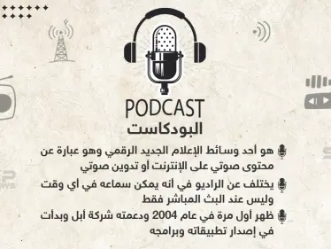 ماذا تعرّف عن البودكاست ؟! - وكالة ستيب نيوز