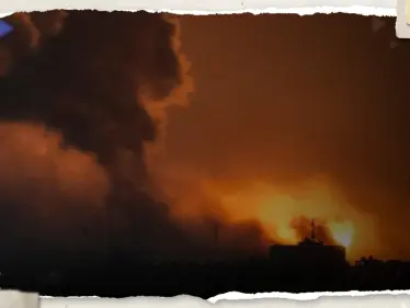 بالفيديو|| أعنف هجوم صاروخي على غزة منذ بدء الحرب - وكالة ستيب نيوز