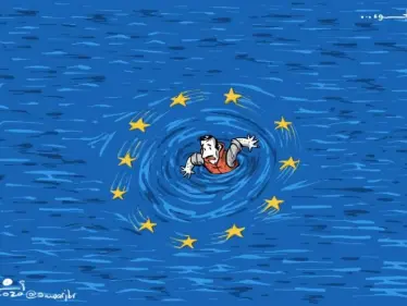 كاريكاتير || الهجرة إلى أوروبا - وكالة ستيب نيوز