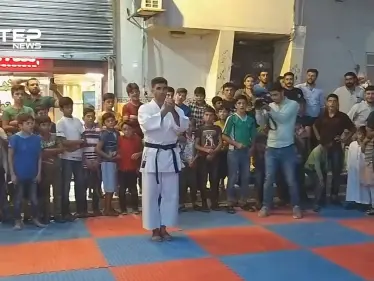 بهدف إعادة إحياء الرياضات .. عرض رياضي في مدينة مارع شمال حلب - وكالة ستيب نيوز