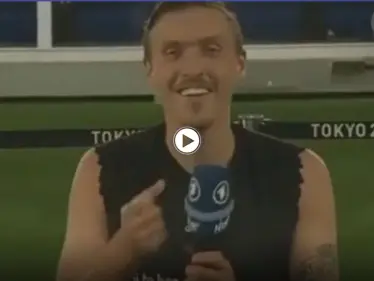 بالفيديو|| مشهد رومانسي في أولمبياد طوكيو.. قائد منتخب ألمانيا يطلب يد حبيبته بطريقة غريبة على الهواء مباشرة - وكالة ستيب نيوز