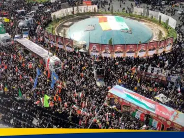 شاهد|| إيران تشييع قادة وعلماء قتلوا في حرب الـ12 يوما.. وسط هتافات مناهضة لأمريكا - وكالة ستيب نيوز