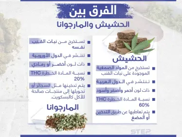 الفرق بين الحشيش والمارجوانا - وكالة ستيب نيوز