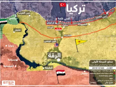 ماهي المناطق التي ستبدأ منها القوّات التركية عملية "نبع السلام" وماهو العمق المتوقع لها، تعرّف عليها - وكالة ستيب نيوز
