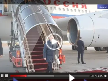 بوتين يصل قرغيزستان في أوّل رحلة بعد مذكرة توقيفه (فيديو) - وكالة ستيب نيوز