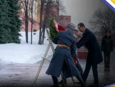 بالفيديو|| بشار الأسد بموقف "محرج" خلال تواجده في روسيا - وكالة ستيب نيوز