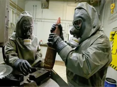 البنتاغون يكشف موعد إتلاف الترسانة الكيميائية الأمريكية 100% وبلينكن يطرح رؤيتهم للنظام العالمي - وكالة ستيب نيوز