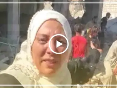 ناشطة حقوقية أمريكية توجّه نداء للرئيس ترامب من على أنقاض مجزرة معرة النعمان "وحدك من سيوقف هذا"!! - وكالة ستيب نيوز