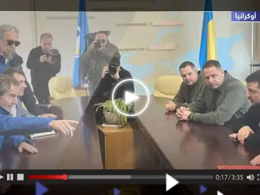 زيلينسكي يلتقي غروسي على الخطوط الأمامية في زابوريجيا - وكالة ستيب نيوز