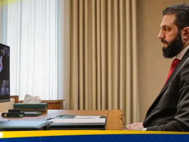 الشرع يحذر من تهديد وجودي للمنطقة ويؤكد دعم نزع سلاح حزب الله - وكالة ستيب نيوز