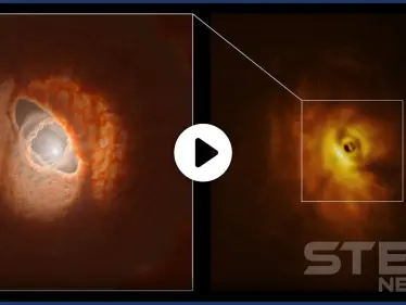 بالفيديو والصور|| علماء يلاحظون ظاهرة كونية ترصد للمرة الأولى.. عين غاضبة بالفضاء - وكالة ستيب نيوز