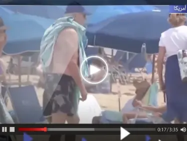 بسروال سباحة أزرق.. شاهد ماذا ما كان يفعل بايدن على أحد شواطئ ديلاوير برفقة زوجته - وكالة ستيب نيوز