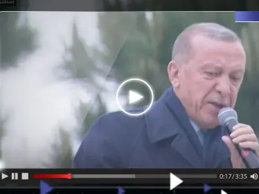 أردوغان يخاطب أنصاره من إسطنبول بعد فوزه بالانتخابات ويغني: نحب الوطن نحب الشعب - وكالة ستيب نيوز