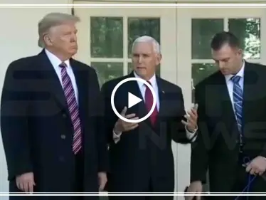 بالفيديو|| ترامب خائفاً من الكلب قاتل البغدادي ويمنحه وساماً وشهادة في البيت الأبيض - وكالة ستيب نيوز