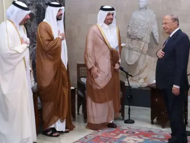 رئيس الوزراء القطري يصل بيروت ويبحث تشكيل الحكومة اللبنانية الجديدة - وكالة ستيب نيوز