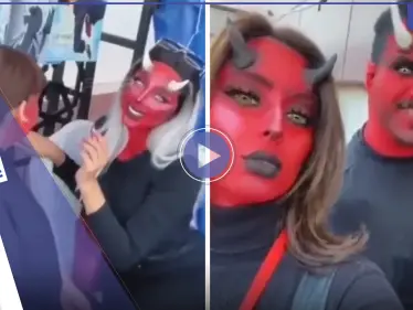 بالفيديو|| فتاة الشياطين تثير الجدل بالكويت بعد ظهورها بملامح شيطانية برفقة عدة أشخاص وتهاجم منتقديها - وكالة ستيب نيوز