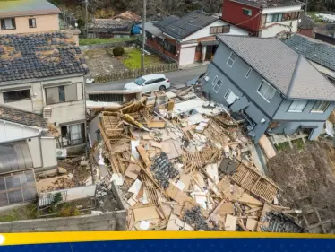 ارتفاع حصيلة قتلى زلازل اليابان.. و مشهد "مرعب" من أحد الشوارع بعد الكارثة "كأن الأرض تنبض" - وكالة ستيب نيوز