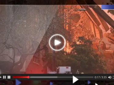 شاهد|| حريق ضخم في سيدني يلتهم مبنى من 7 طوابق.. "انهار البناء وتساقط على المنازل المجاورة" - وكالة ستيب نيوز