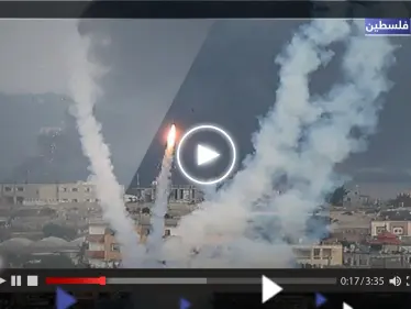 شاهد || حرائق وانفجارات هائلة تهز مدينة تل أبيب بعد رشقة صاروخية - وكالة ستيب نيوز