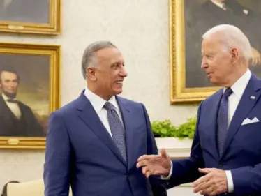 بعد صدٍّ و رد.. الكاظمي يعلن من واشنطن موعد عودة القوات القتالية الأمريكية إلى بلادها - وكالة ستيب نيوز