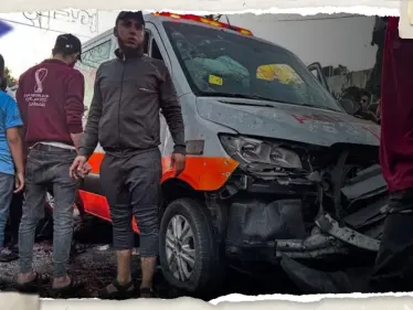 بالفيديو|| الجيش الإسرائيلي يعتقل جرحى فلسطينيين من داخل سيارة إسعاف - وكالة ستيب نيوز