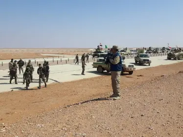 القوات العراقية تتحدث عن تنسيق مع "الجانب السوري" لهذا الأمر بعد حفر خندق حدودي - وكالة ستيب نيوز