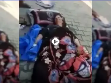 بالفيديو|| امرأة مسنة مرمية أمام مستشفى اليرموك في العراق تصرخ وتطلب المساعدة من المارة تثير الجدل - وكالة ستيب نيوز