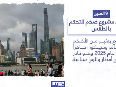 الصين تعلن عن مشروع للتحكم بالطقس، ما رأيك بهذا المشروع؟ - وكالة ستيب نيوز