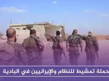 حملة تمشيط للنظام والإيرانيين في البادية لوقف هجمات عناصر داعش - وكالة ستيب نيوز